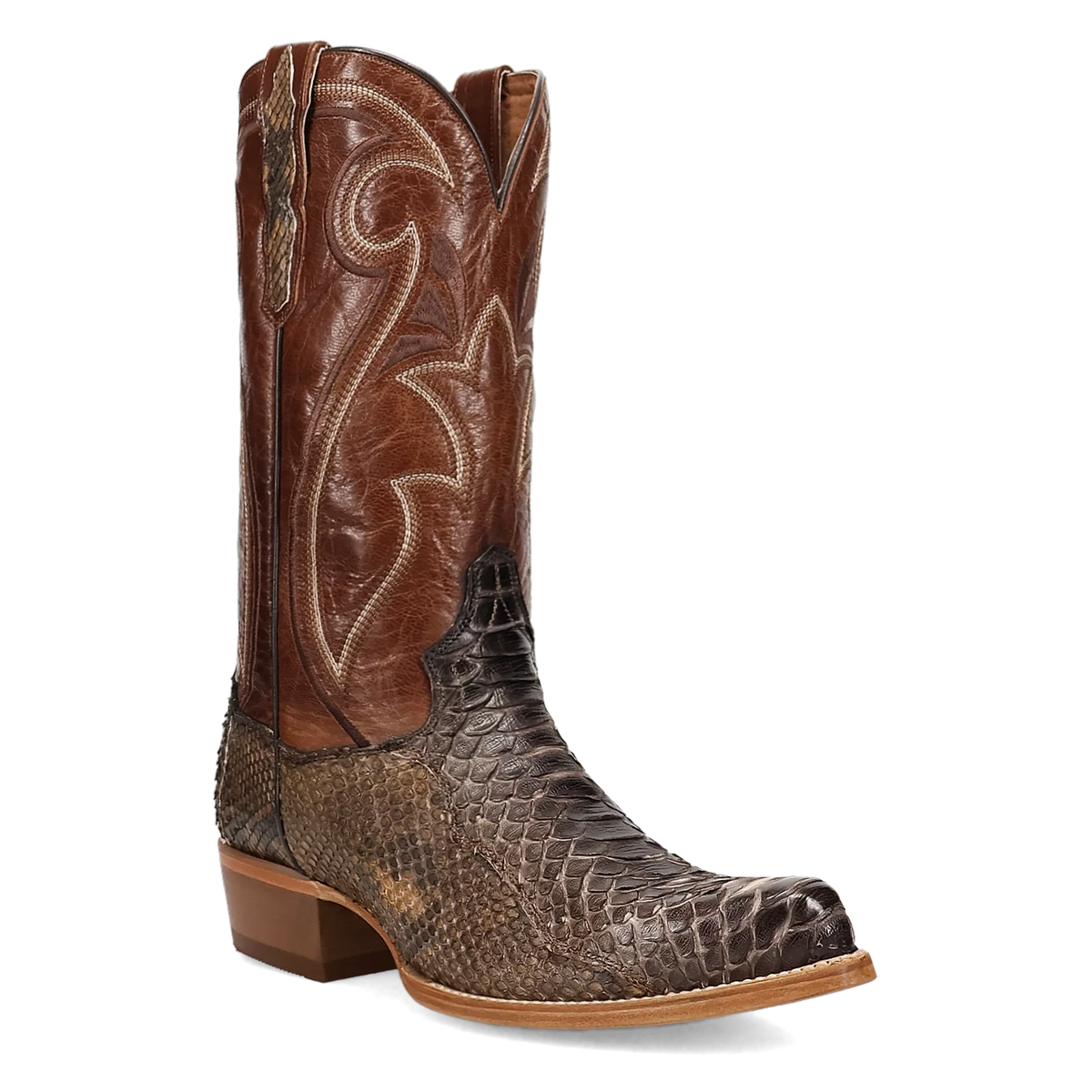 Dan Post Stryke Back - Men's Python Skin Cowboy Boots