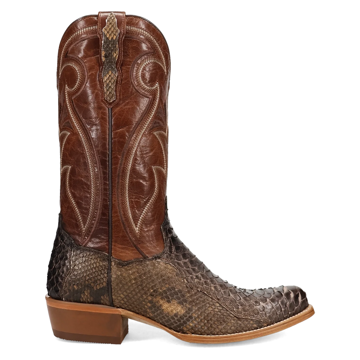 Dan Post Stryke Back - Men's Python Skin Cowboy Boots
