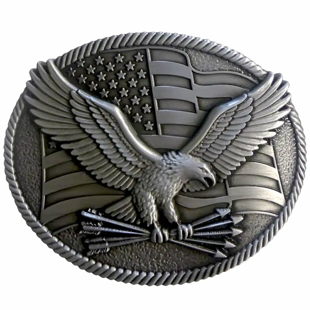 Deadwood Trading Freedom Crest - Men's Belt Buckle