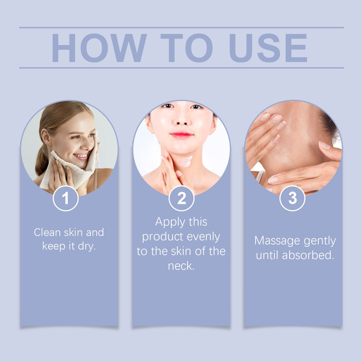 Neck Care Cream Moisturizes And Hydrates Neck Body Skin With Refreshing Skin Care And Beauty Neck Cream