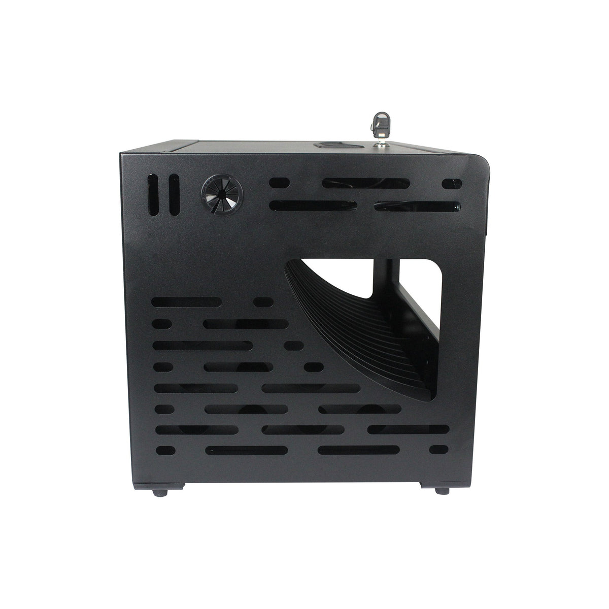 16 Bay Charging Cabinet for Laptop Chromebook Locking Charging Station-BLACK