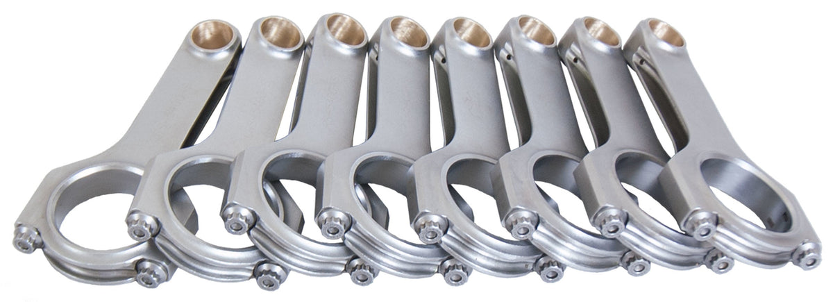 SBF 4340 Forged H-Beam Rods 5.400 w/2.123 Pin - CRS5400S3D2000