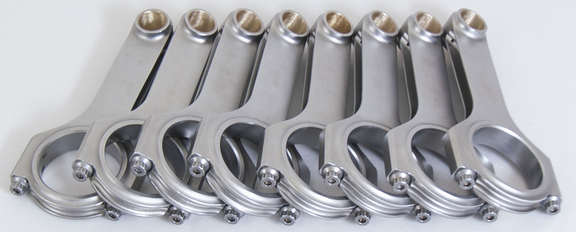 Ford FE 4340 Forged H-Beam Rods 6.490in - CRS6490F3D