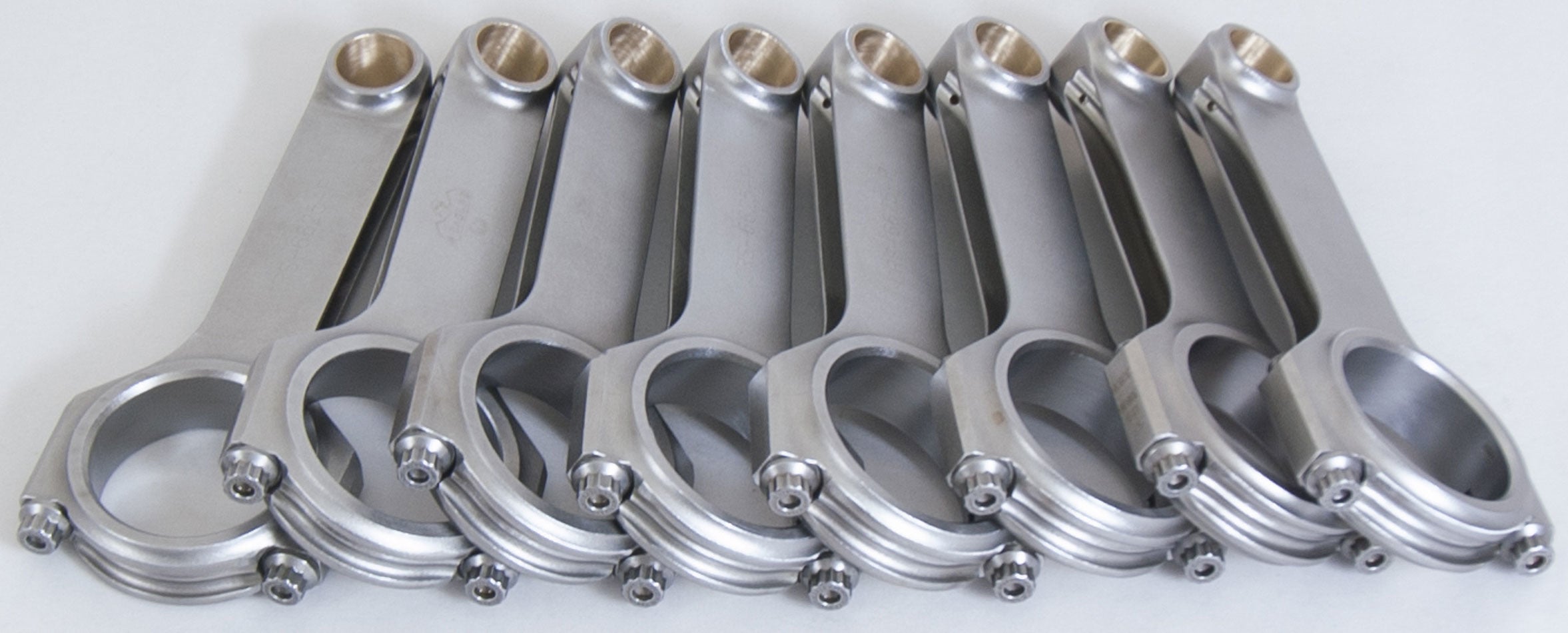Pontiac 4340 Forged H-Beam Rods 6.625in - CRS6625P3D