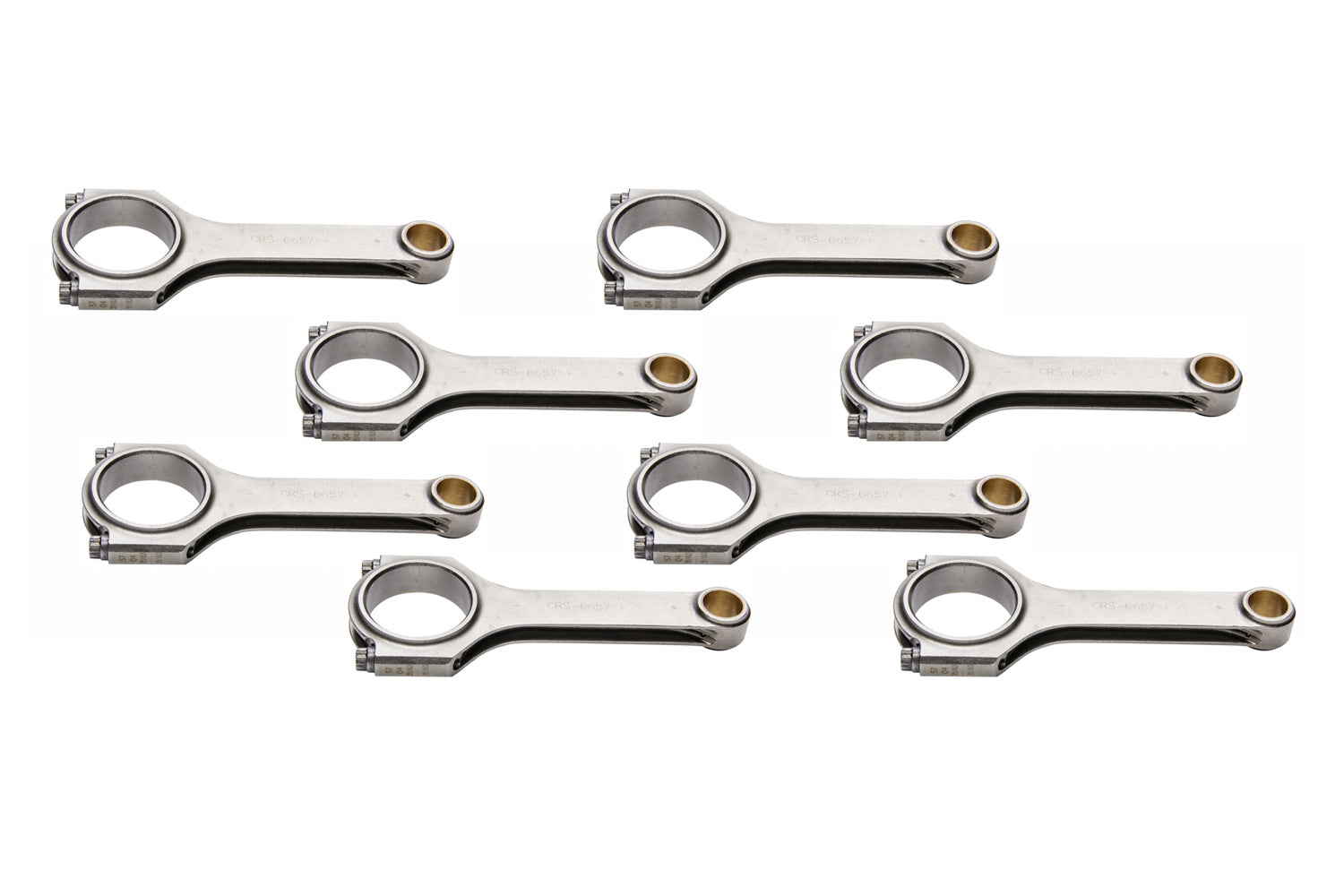 Ford 5.4L 4130 Forged H-Beam Rods 6.657in - CRS6657F3D