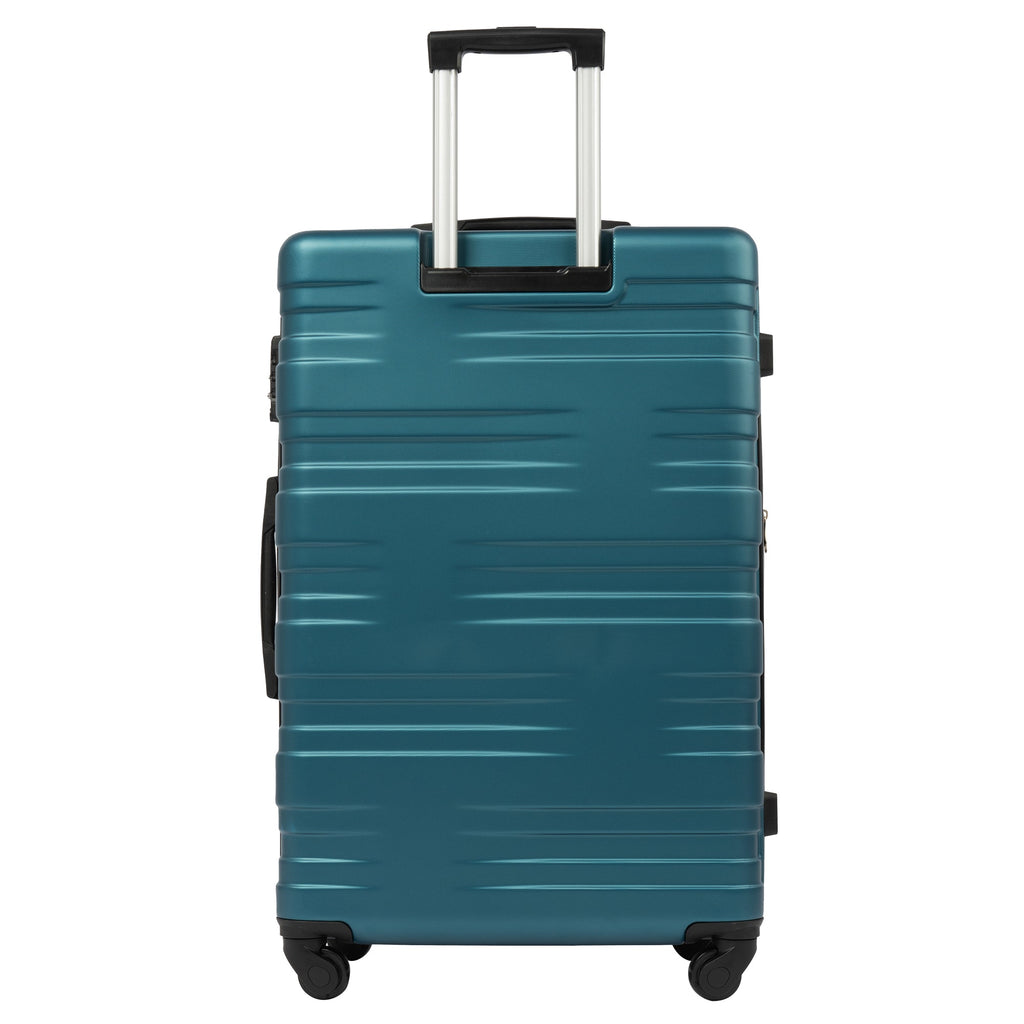 Hardshell Luggage Sets 3 Pcs Spinner Suitcase with TSA Lock Lightweight 20''24''28'' Navy + ABS