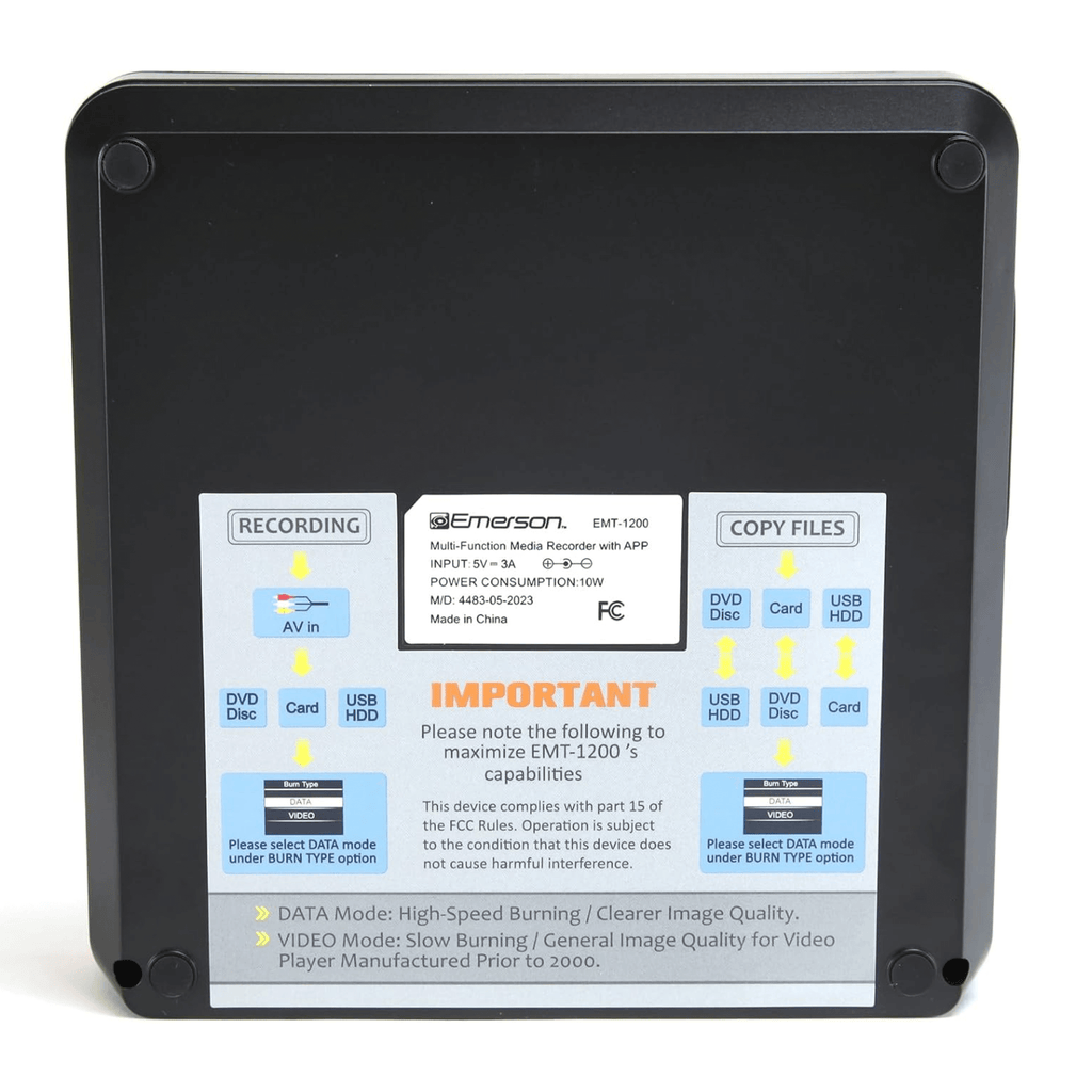 Emerson Multi Function Media Recorder