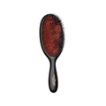Mason Pearson BN1 Dark Wide Hair Brush - Nylon Bristle for Gentle Detangling & Styling
