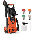 2150PSI Electric Pressure Washer 1.2GPM with 4 Quick Connect Nozzles and Foam Cannon