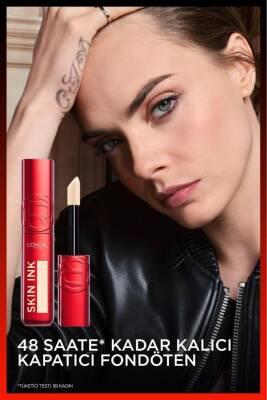 Loreal Paris Skin Ink: Full Coverage Concealing Foundation - Lightweight, Long Lasting, Blemish Hiding & Hyaluronic Acid Infused