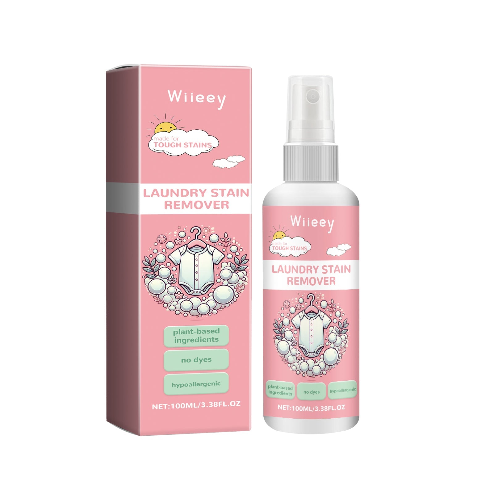 Baby Clothes Detergent Mild Formula Soft Detergent For Deep Cleaning Baby Clothes