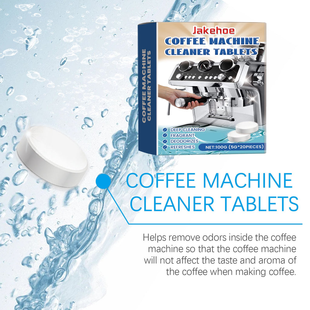 Coffee Machine Descaling Cleaning Tablets, Dirt And Oil Stains Clean Keep Kitchen Equipment Sanitary Effervescent Tablets
