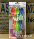 Colorful baby soft spoons 6 spoons