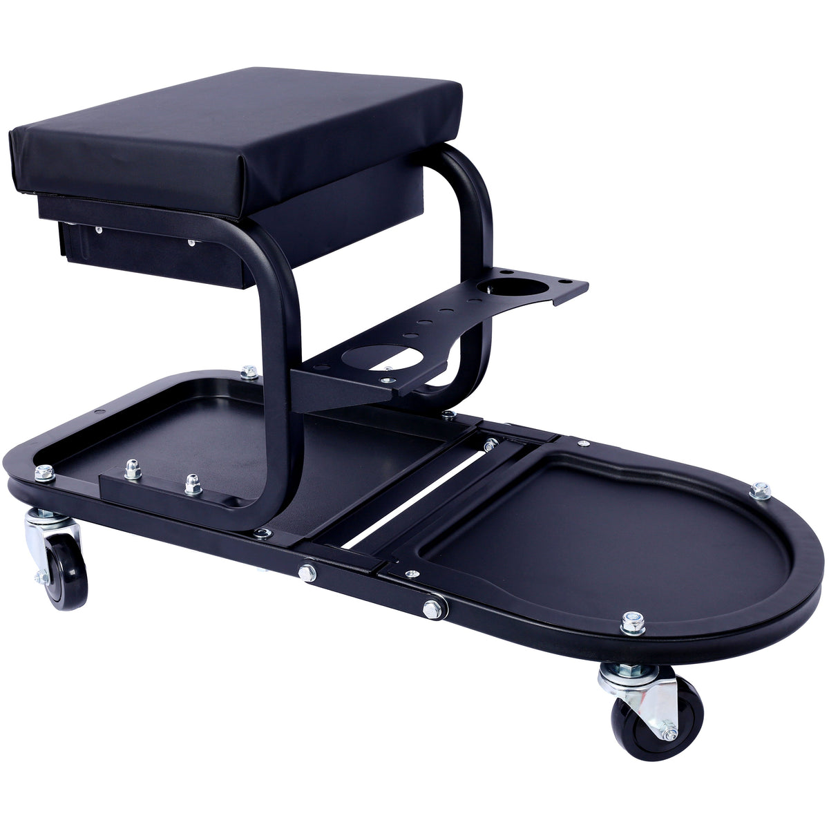 Ultimate Rolling Details and Multifunctional Car, 15'1/2 "x 8'3/4" x 18'1/2 "- Black