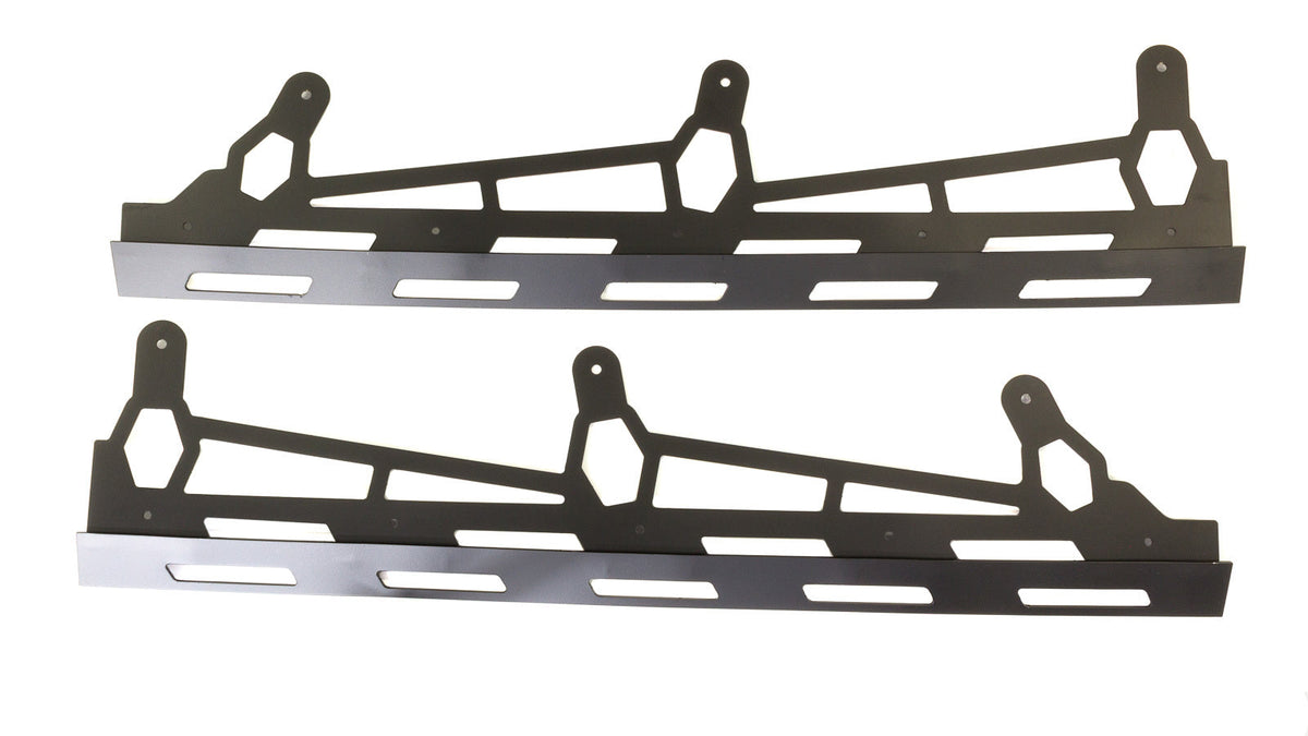 ABC Spoiler 60in x 6.5in 70 Deg Repl Brackets Blk - 66167371B