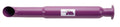 PURPLE HORNIES 3" PAIR