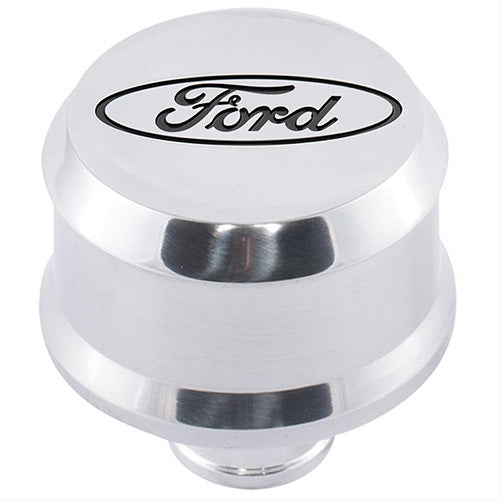 Valve Cover Breather w/ Slant Edge Alm Polished - 302438
