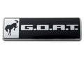 Bronco/Bronco Sport G.OA.T. Badge Black/Chrm - M1447GOAT