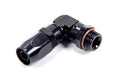 Hose Fitting #8 90 Deg to 3/4-16 Male ORB Black - 189008BL