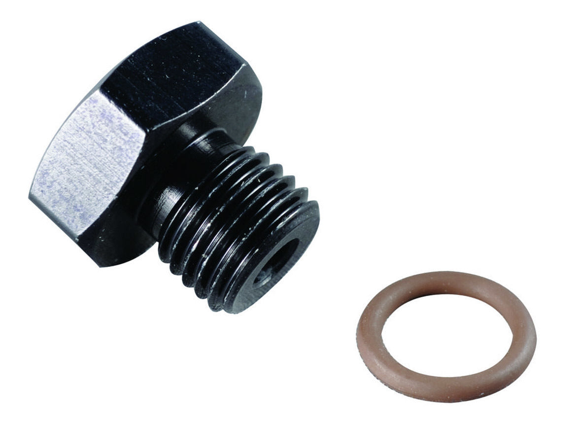 10an Port Plug w/ 1/8in Female Port - 481430BL