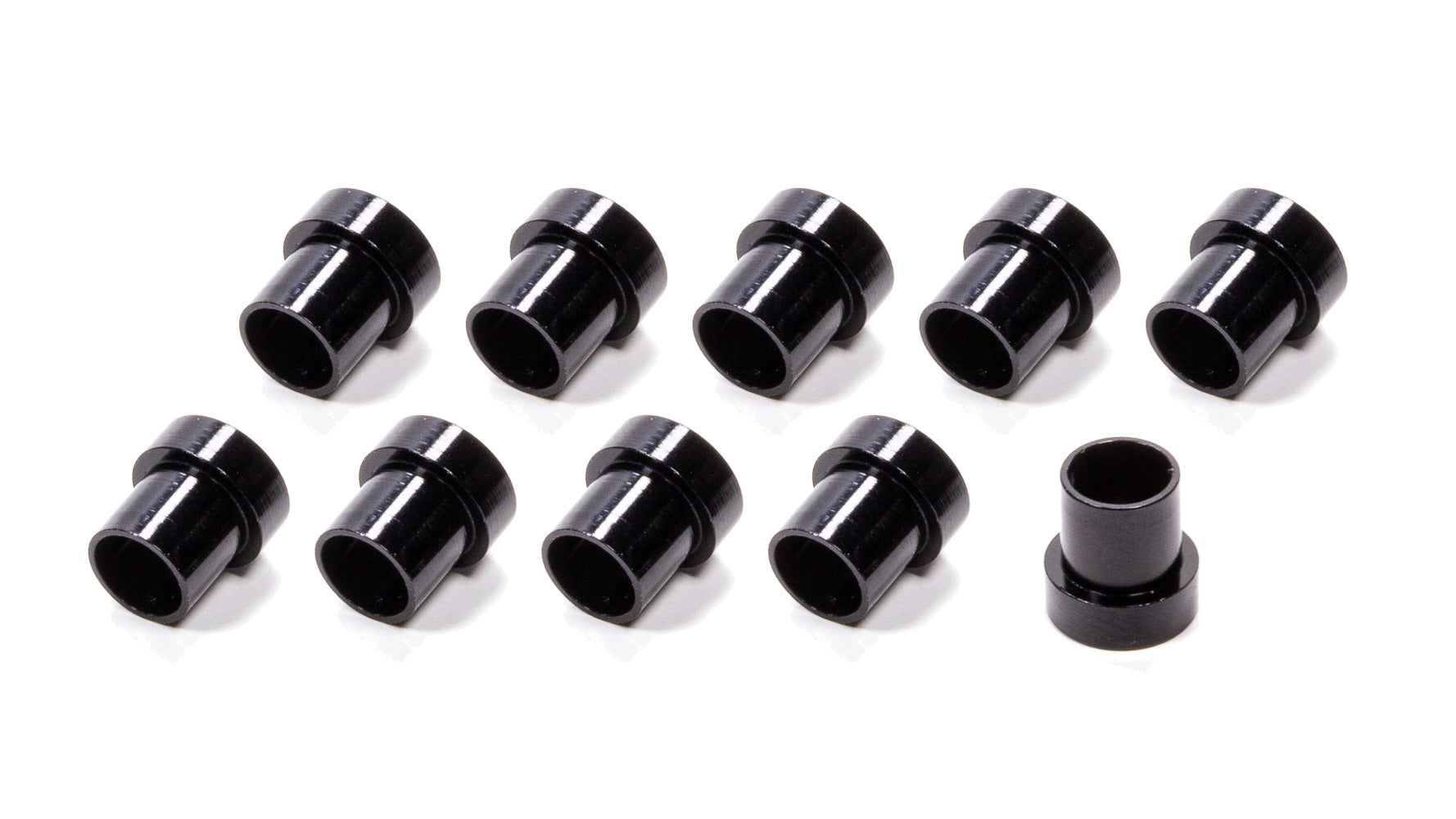 #4 Alum Tube Sleeves (10pk) Black - 481904BL10