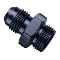 Male Adapter Fitting #6 x 11/16-18 P/S Black - 491959BL