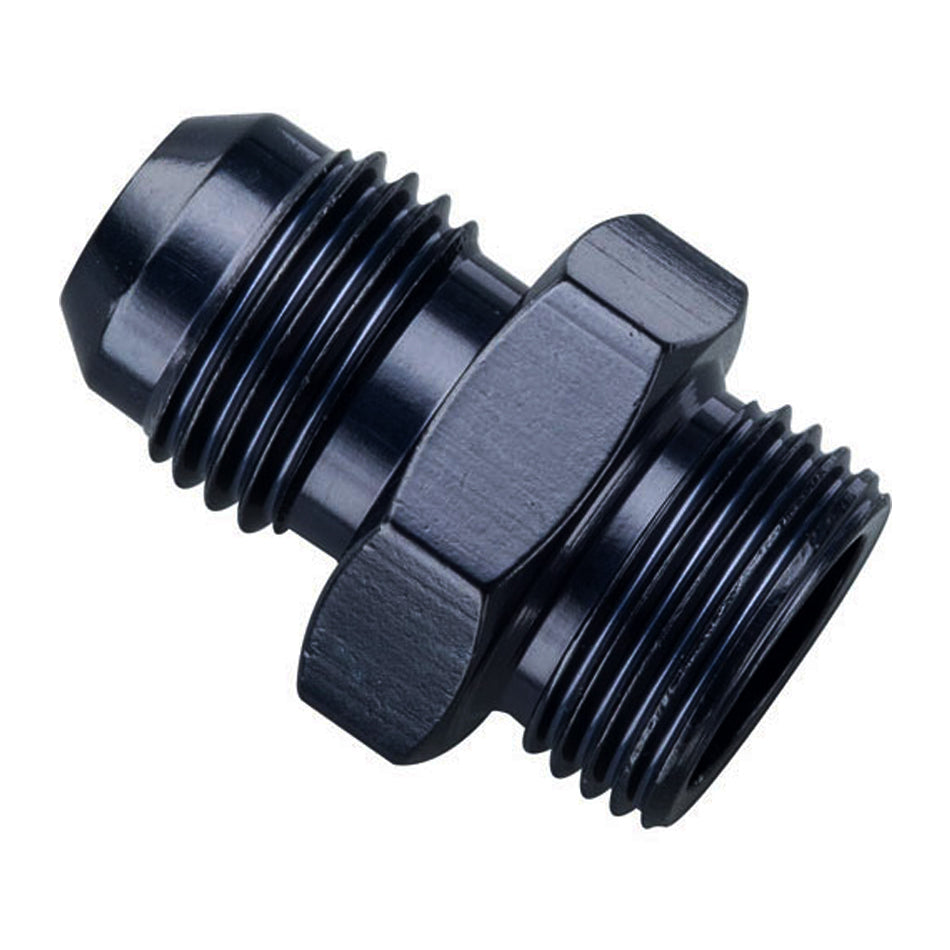 Male Adapter Fitting #6 x 11/16-18 P/S Black - 491959BL