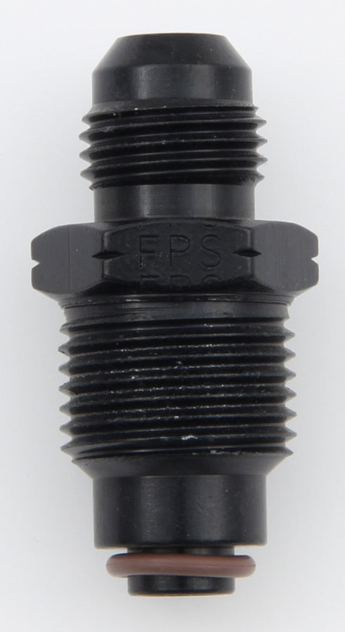 Male Adapter Fitting #6 x 18mm x 1.5 FI Black - 491964BL