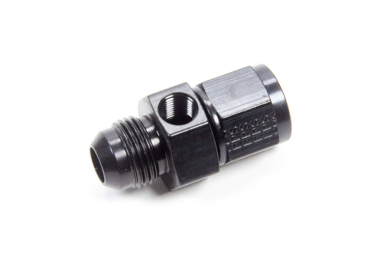 Gauge Adapter Fitting #8 Male to #8 Female Black - 495006BL