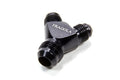 8an Y-Male Fitting w/ Dual 6an outlets Black - 900609BL