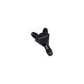 Y-Fitting 12AN Male Inlet/10AN Male Outlets - 900613BL