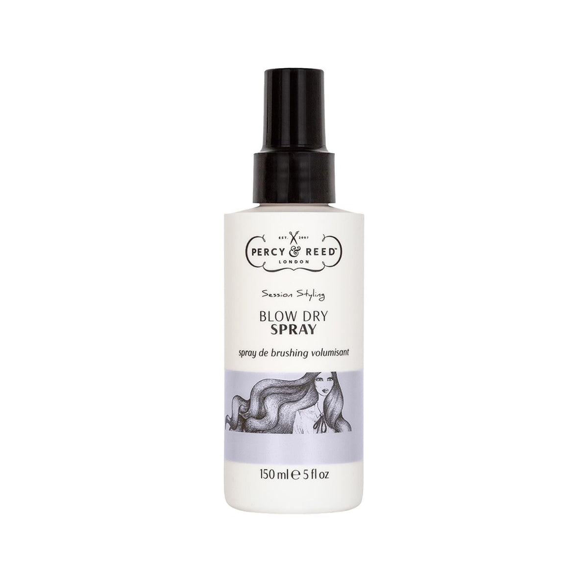 Percy & Reed Session Styling Hair Styling Spray: Heat Protectant & Blow Dry Fšn Spray for Salon-Worthy Styles at Home, 150ml