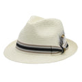 Peter Grimm Fremont - Straw Fedora Hat