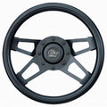 STEERING WHEEL 13 1/2 BLK