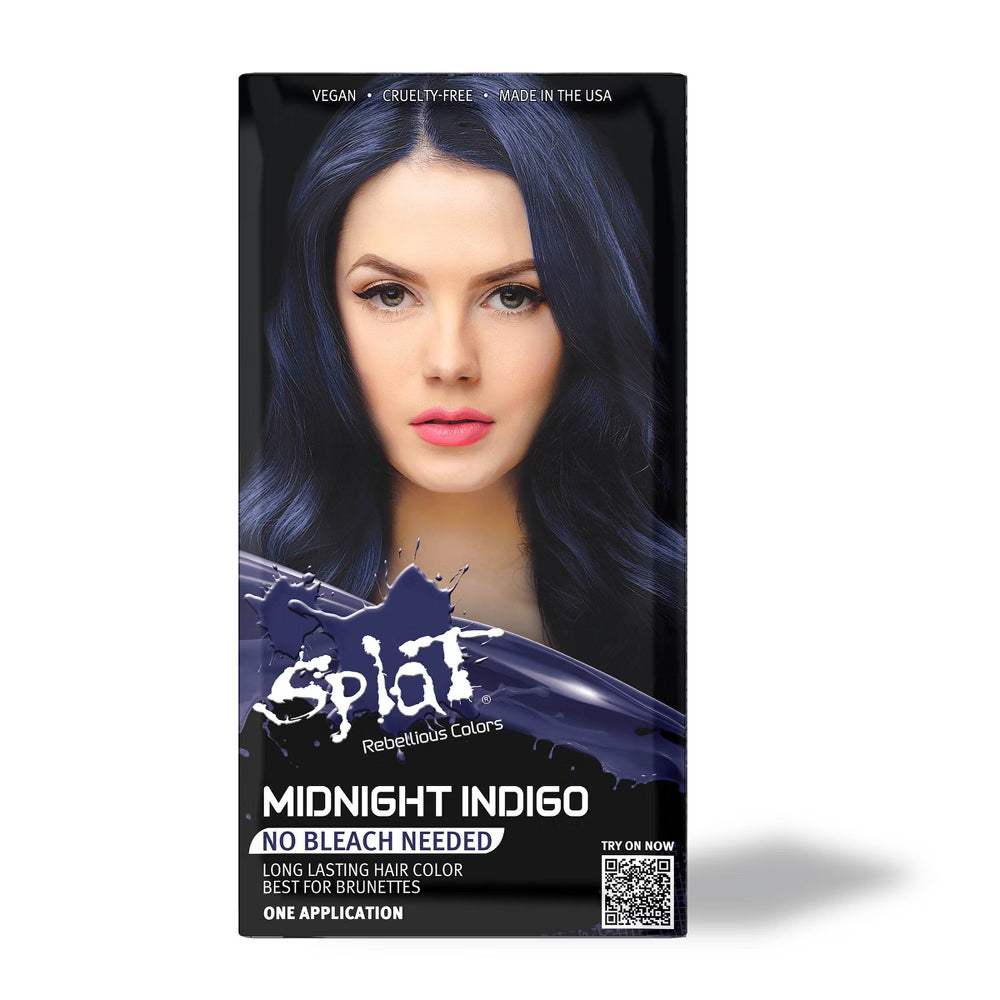 Splat Midnight Indigo Hair Color Kit Semi-Permanent