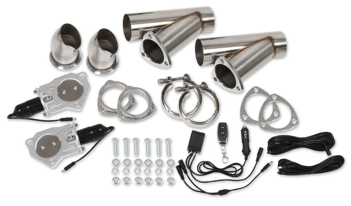 Electric Exhaust Cut-outs Dual - 11052HKR