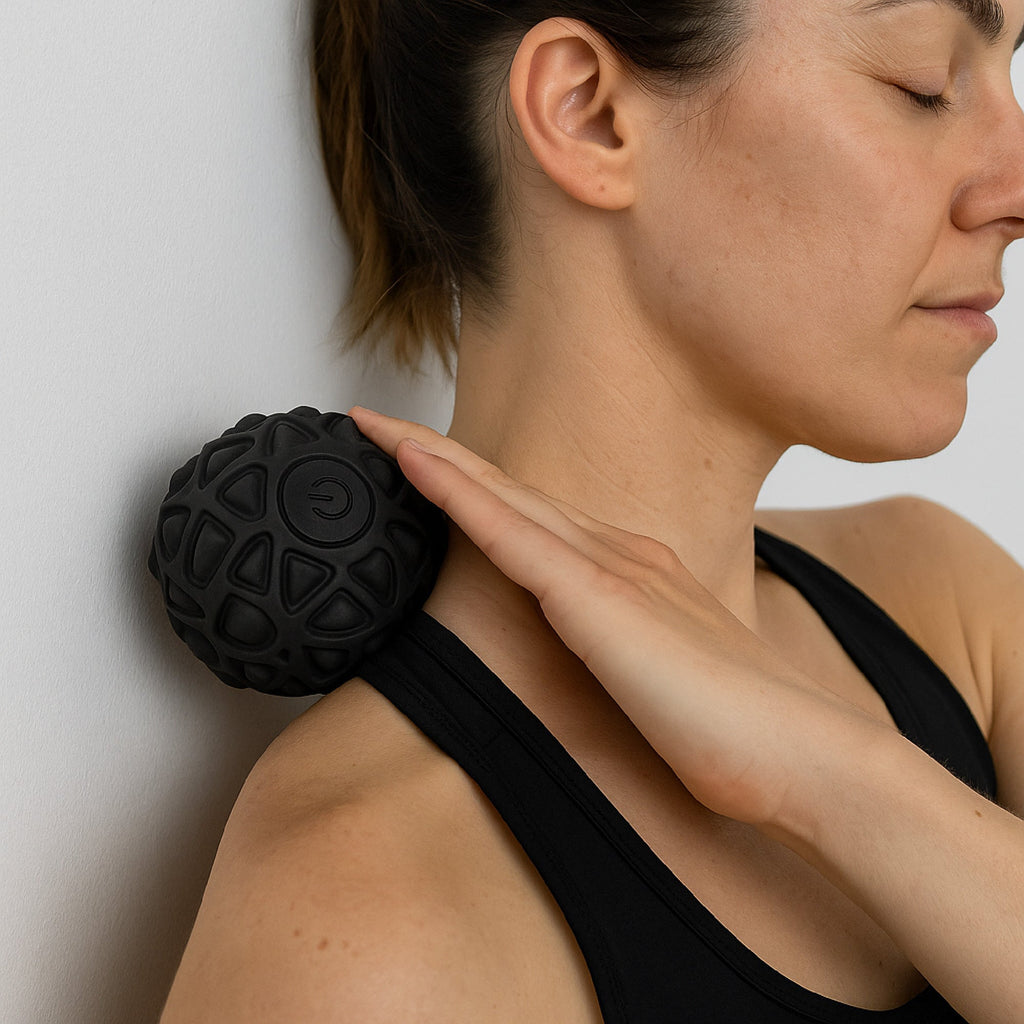Pursonic Vibrating Massage Ball – Deep Tissue Relief at Your Fingertips