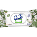 Solo White Soap Scented Wet Wipes for Fresh Cleansing 90 Count