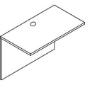 HON 10500 Series Bridge, 47w x 24d x 29.5h, Harvest