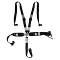 5-pt Harness System Hans LL USD Rachet Adj Blk - 53100