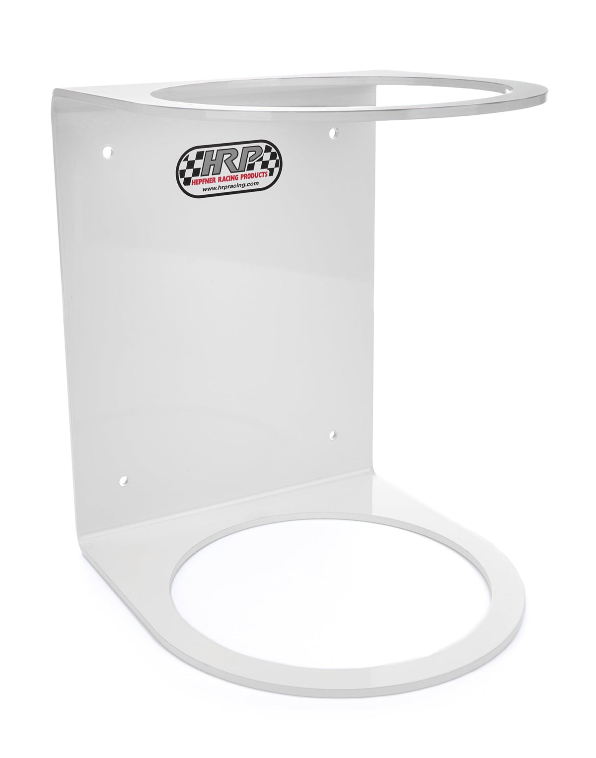 Nitro Bottle Holder 7in Wht -.187 5052 Alum - HRP6059WHT