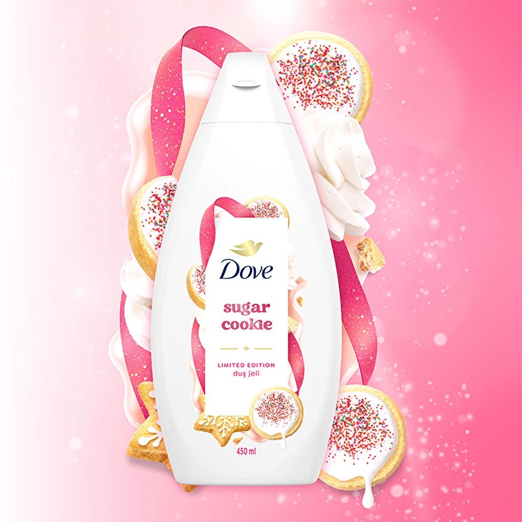 Dove Sugar Cookie Body Wash for Soft Skin 450 ml
