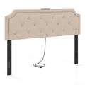 Headboard for Queen and Full Size Bed Tufted Upholstered Head Board