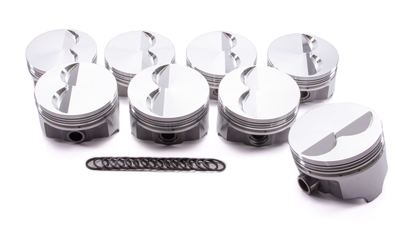 SBC Forged F/T Piston Set 4.040 Bore -4.90cc - IC792040