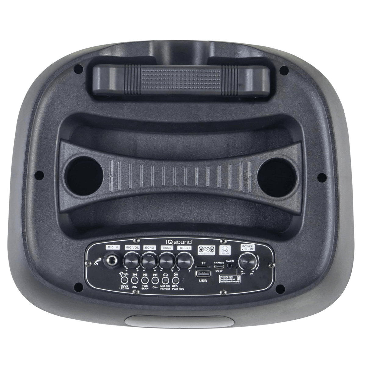 IQ Sound 12-Inch Portable Bluetooth Party Speaker
