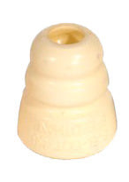 Shock Bumper 2-1/4in White Medium - 310301833