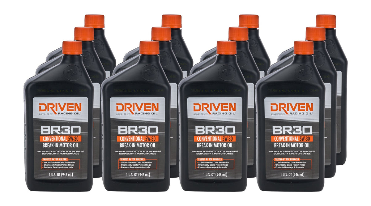 BR30 5w30 Break-In Oil Conventional Case 12x1Qt - 0180612