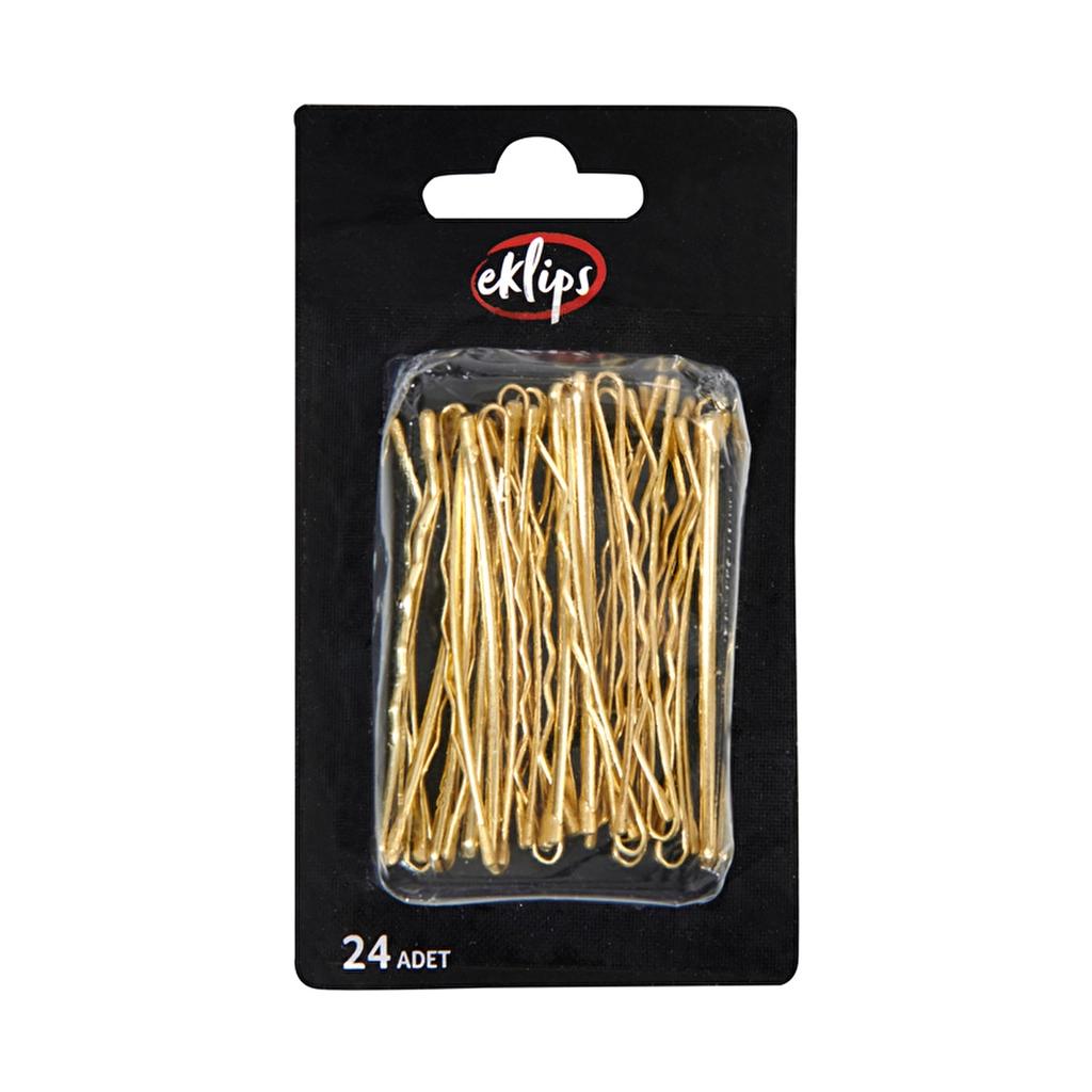 Eklips Gold Bobby Pins 24 Count
