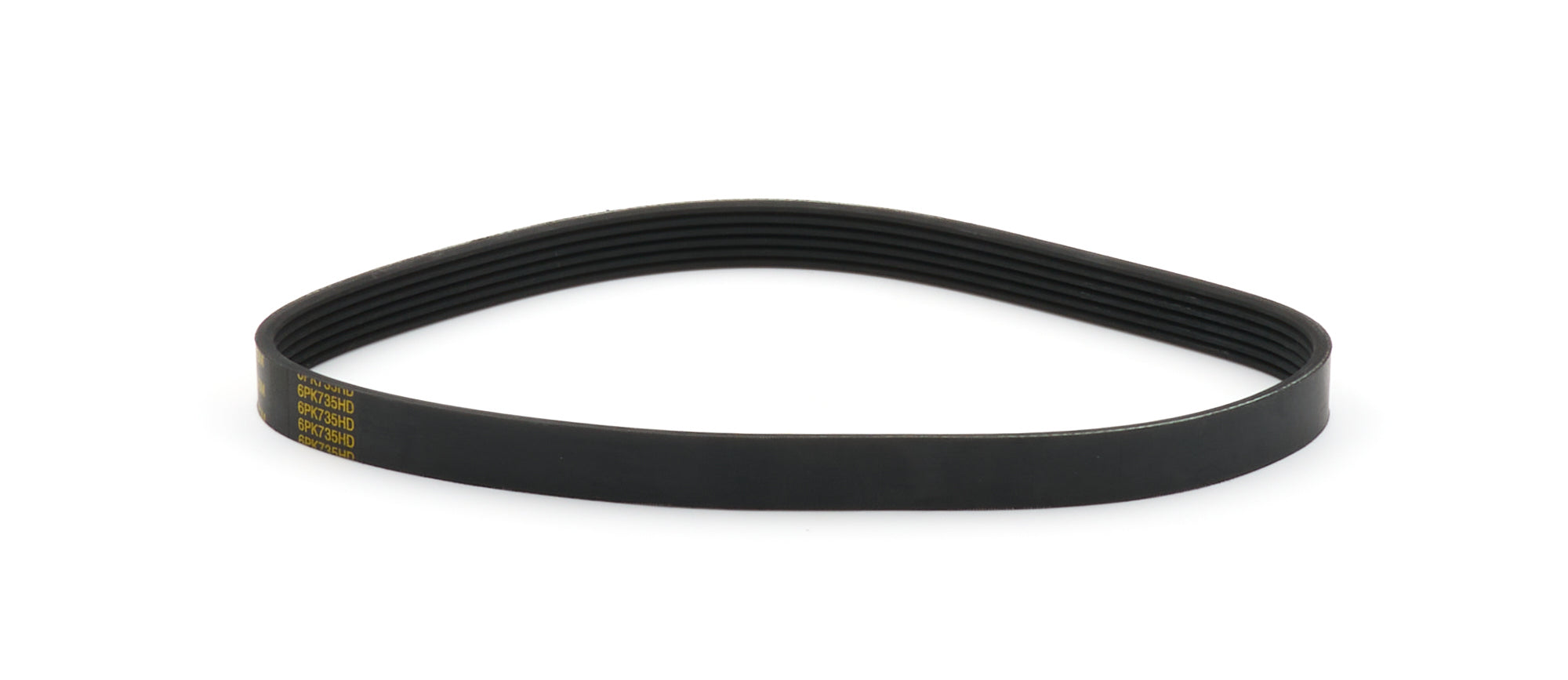 Heavy-Duty 6 Rib 28.94in Long Serpentine Belt - 6PK735HD