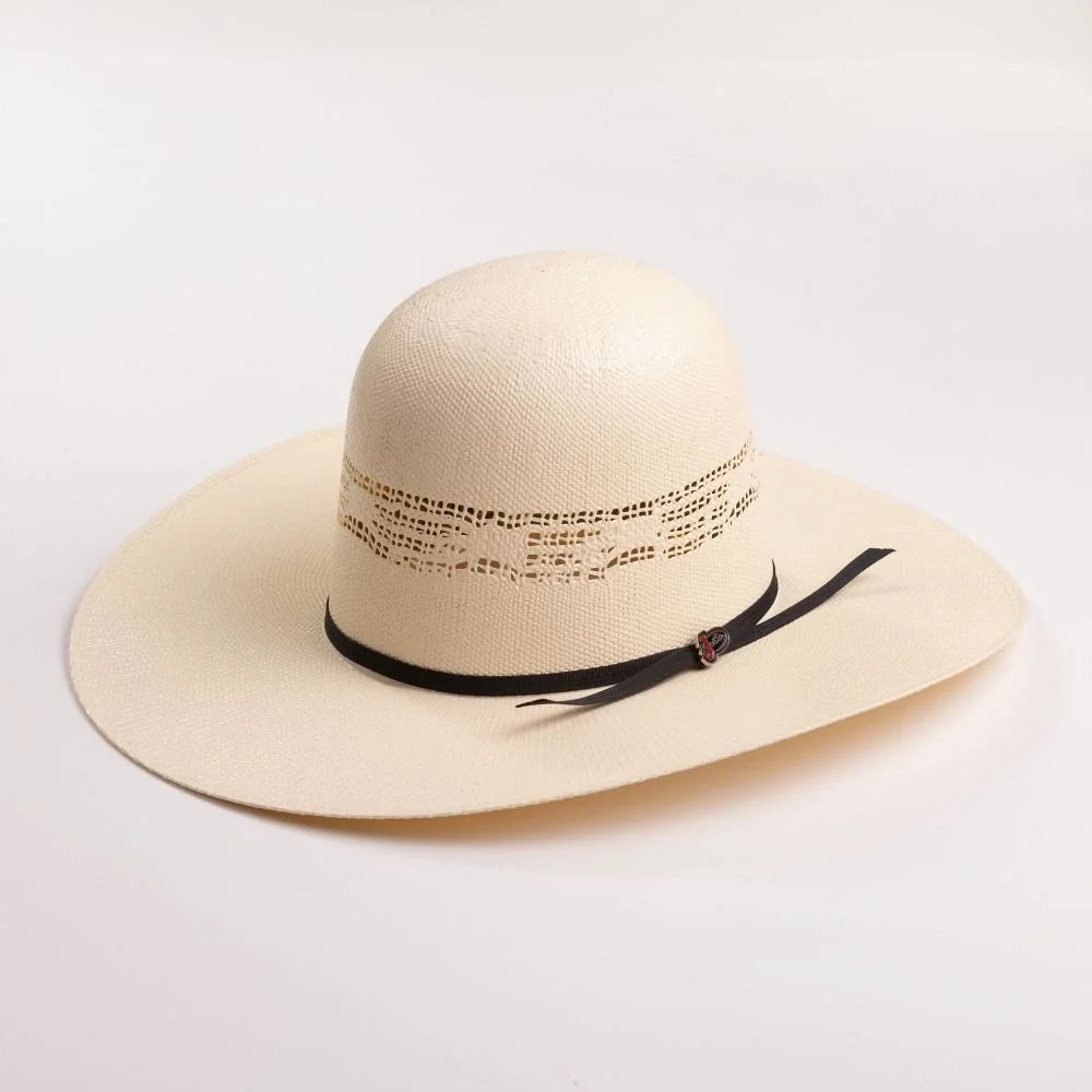 Justin Cutter - Open Crown Straw Cowboy Hat